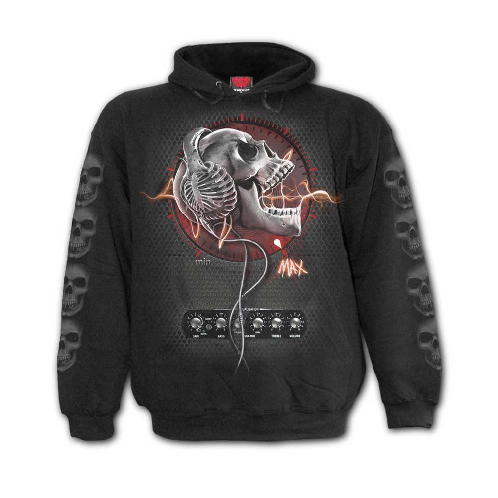 Spiral - NEVER TOO LOUD Kinder Hoodie/Pullover - Schwarz Product image